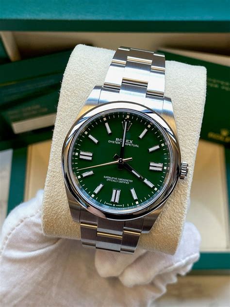 rolex oyster steel perpetual|rolex oyster perpetual 41 green.